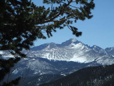 Longs Peak elevation 14,255 feet
