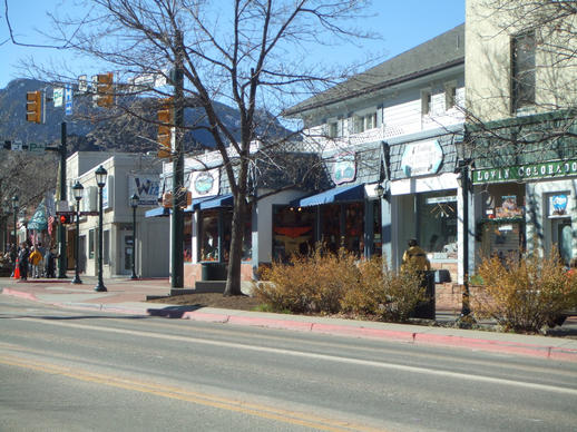 Downtown Estes 3 miles from cabin
