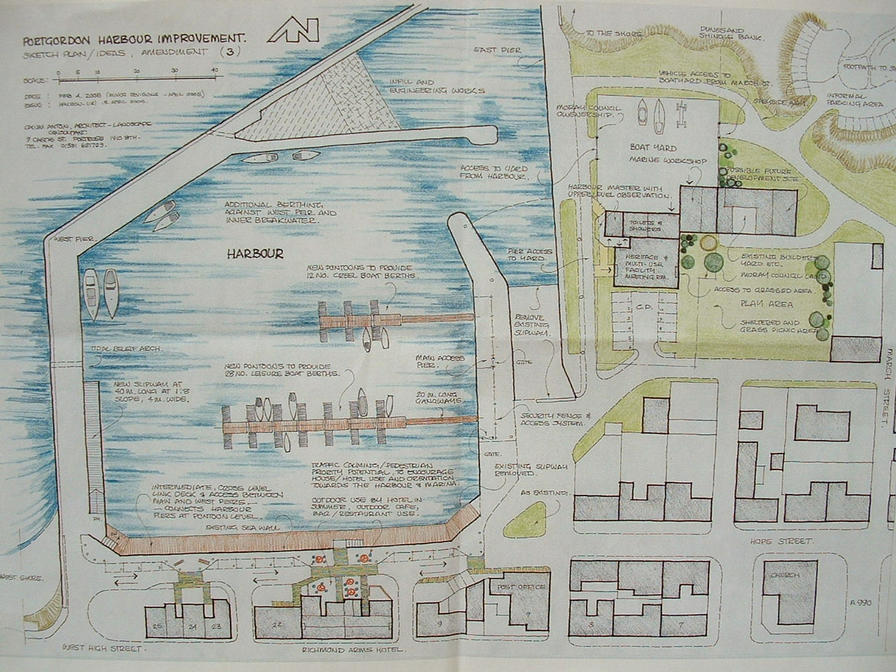 The harbour as it may look in the future