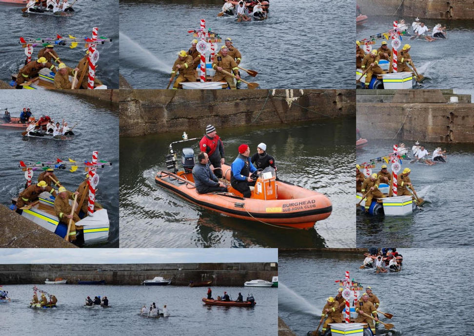 Thanks to Burghead Sub-Aqua Club for providing a safety boat and crew