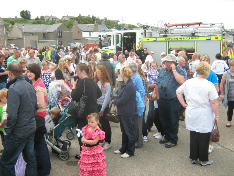 Plenty of folk came along to the Gala