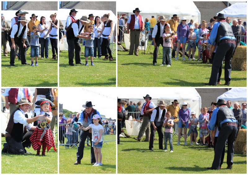 and then they took the time to show the youngsters how it's done - nice people these