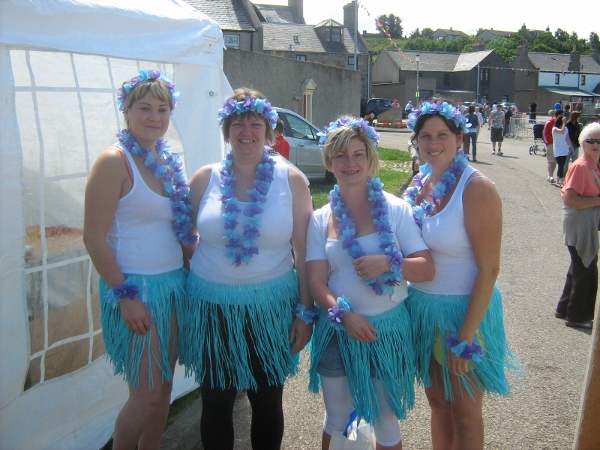 Team 'Hula Chicks'