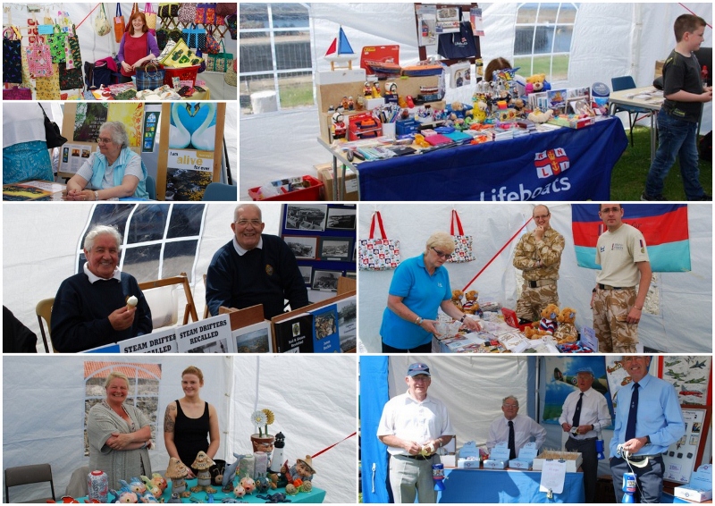 Various prganisations with stalls