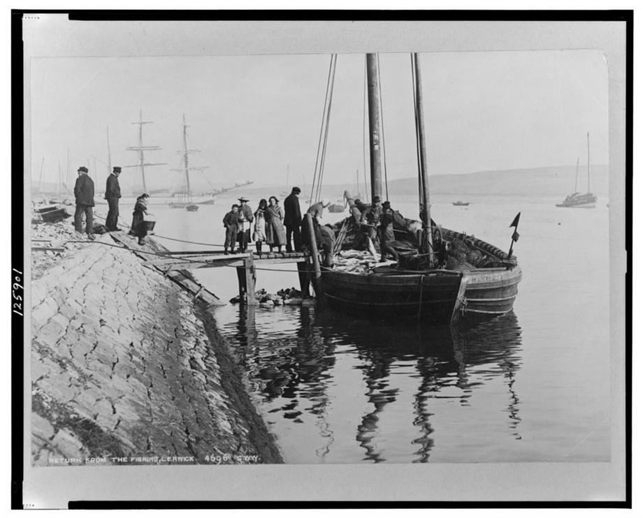 An early fishing boat type - The 'Scaffie'