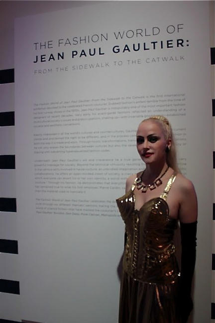 Chris America Madonna Impersonator Gaultier