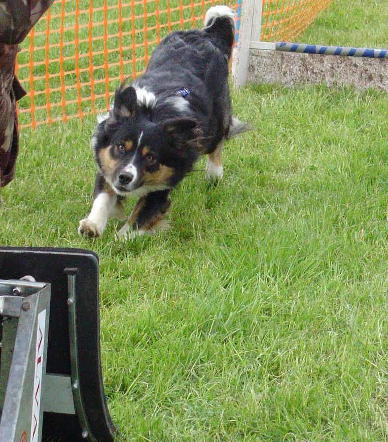 Ben in starters at Mottram, May '07