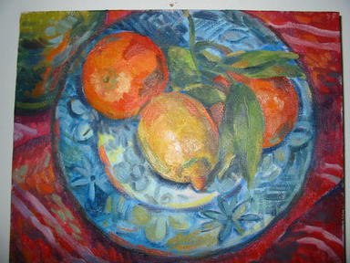 orange and lemon