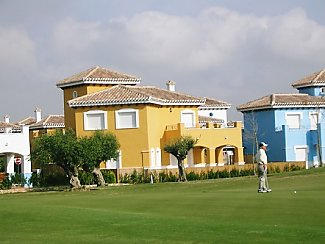 Villa from the golf course