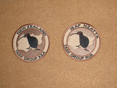 NZ RUA and KEA patches