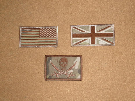 3 X Multicam patches