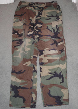 Med XL Woodland BDU trousers