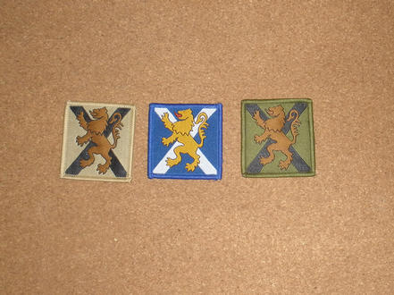 3 RR Scotland patches