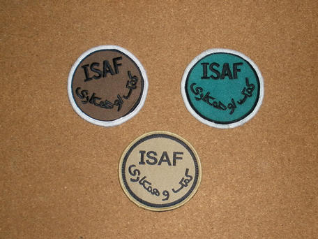 ISAF patches
