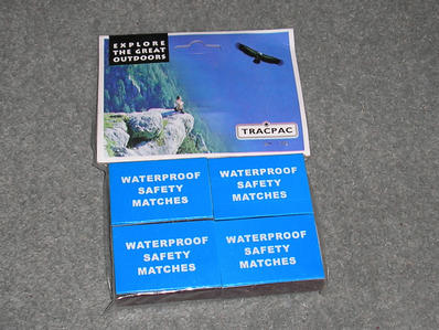 Waterproof matches