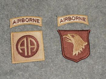 US desert airborne patches