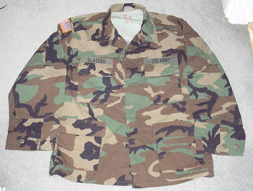 MS woodland BDU shirt