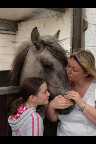 Sammy with his new owners