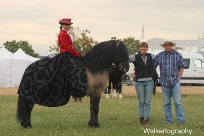 Bev and George in the concours