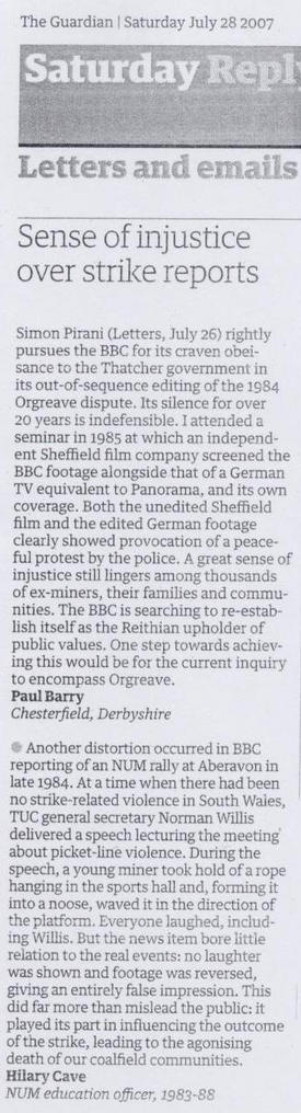 Guardian Letter