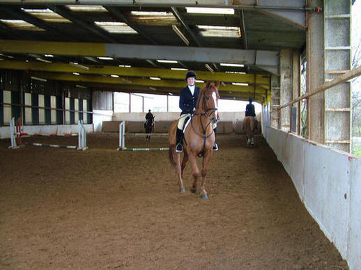 Katie and Mic Duckhurst 24th Feb 07 Teams Jumping