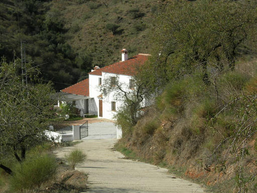 Driveway and entrance to Casa Victoria