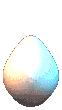 Animated cartoon of hatching egg.