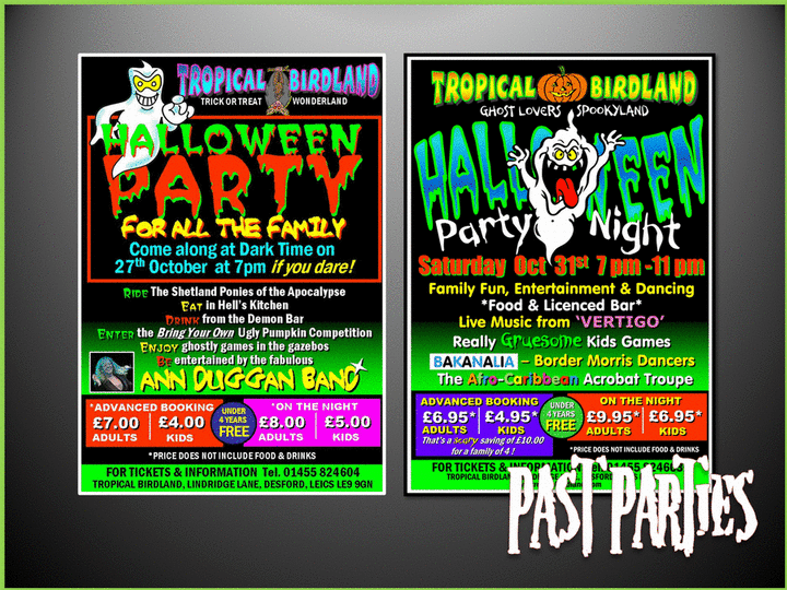 Past Halloween Parties 2007&2009