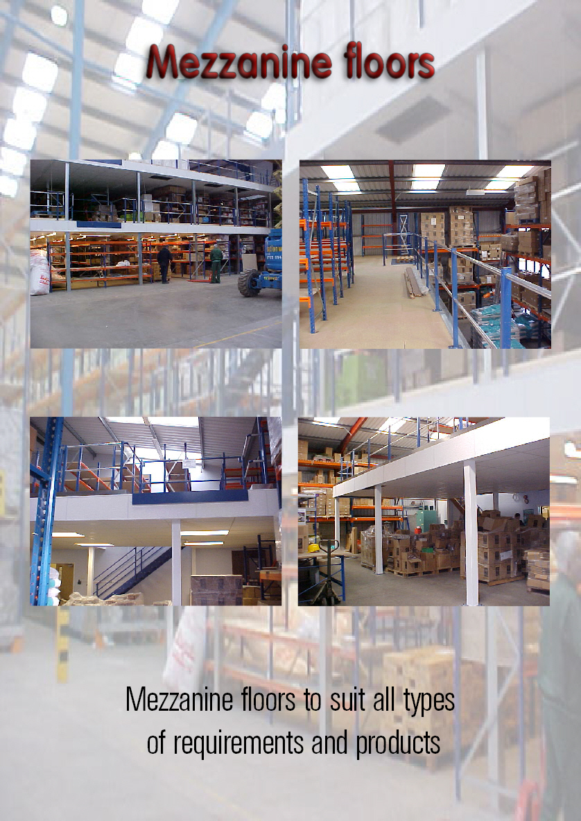 photos of mezzanine floors