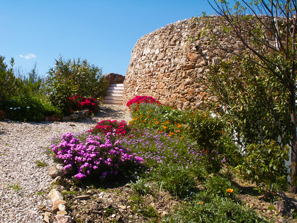 Gardens below bar Adega Velha
