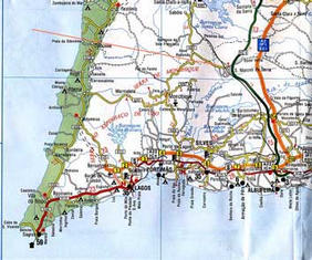 Map of where we are