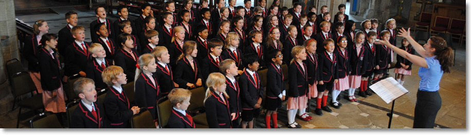 Fairholme Preparatory School cathedral rehearsal July 2011