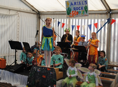 The Tempest musical (some of the band and "Ariel")