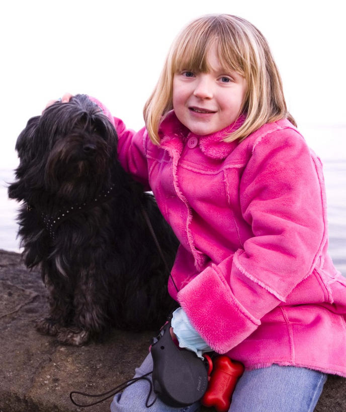 Ruby & her new best friend, Freya. Lucky girls, both of them!