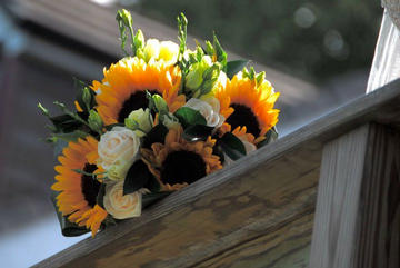 Sunflowers posy