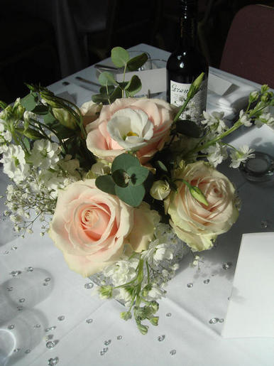 An informal posy arrangement