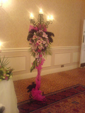 dressed cadlelabra