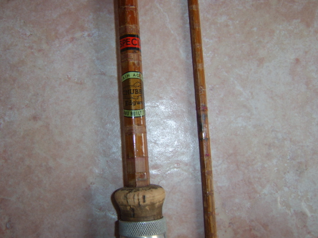 A Poor condition but rare Chubbs of Edgeware MK IV 'Special' Carp rod.