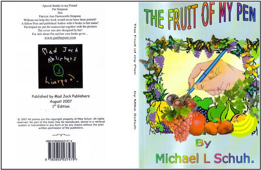 front and back covers fruit of my pen